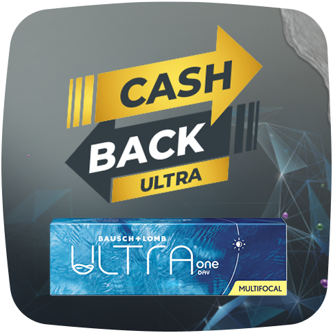 Cashback Ultra Bausch + Lomb